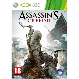 *มี2แผ่น*Assassins Creed 3 xbox360 [Region Free] แผ่นเกมxbox360 แผ่นไรท์เล่นได้กับเครื่องที่แปลงระบบทุกโซน