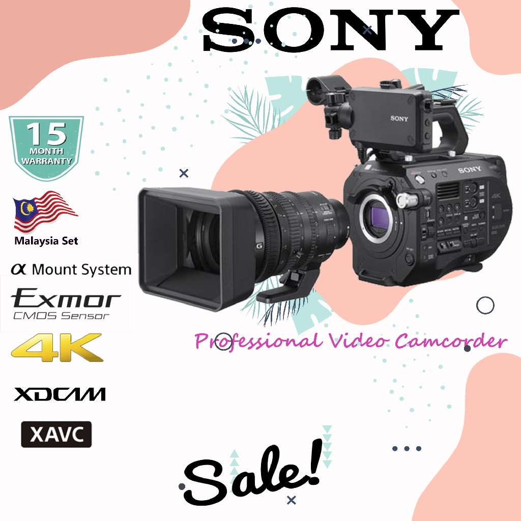 Sony PXW-FS7M2 4K XDCAM Super 35 Camcorder Kit พร้อมเลนส์ซูม 18-110 มม.