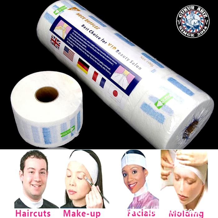 กระดาษคอ / BARBER TISSUE / คอ TISSUE / NECK TISSUE / SALON MAKEUP TISSUE