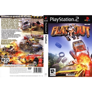 แผ่นเกมส์ PS2 FlatOut   คุณภาพ ส่งไว (DVD)