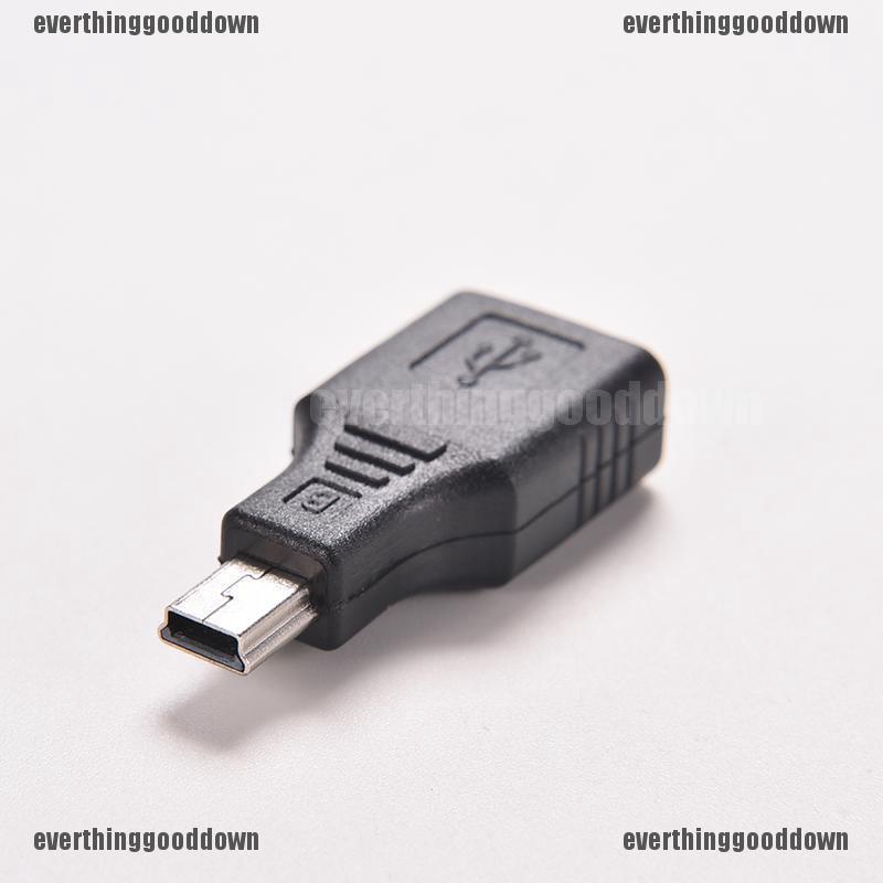 สายเคเบิ้ลเครือข่าย USB 2.0 A Female to Mini USB B 5 Pin Male สําหรับฮับ