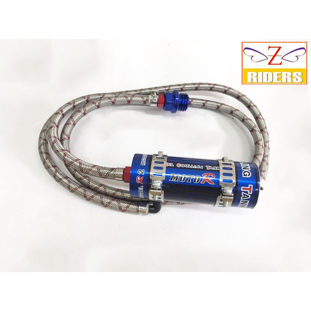 ดักไอน้ำมันเครื่อง MOTO-R MR:6802 R-2 HONDA สีน้ำเงิน กระปุก ดักไอ ดักไอน้ำจากน้ำมันเครื่อง