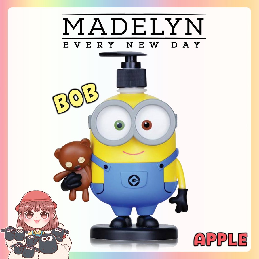 MADELYN MINIONS SHOWER CREAM APPLE (LIMITED EDITION) - BOB (400ml.)