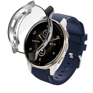 Garmin Venu 2 Plus เคส SmartWatch tpu นิ่ม เคส Venu2 Plus ป้องกันหน้าจอ สายคล้อง ซิลิโคน เปลี่ยนได้