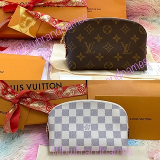 New LV Cosmetic PM ใบเสร็จปี2023 แถมสายโซ่ให้crossbody ด้วยค่ะ