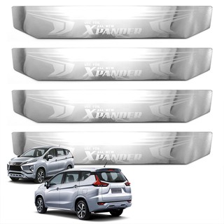 ชายบันได สแตนเลส 4ประตู Mitsubishi Xpander ปี 2018 - 2019