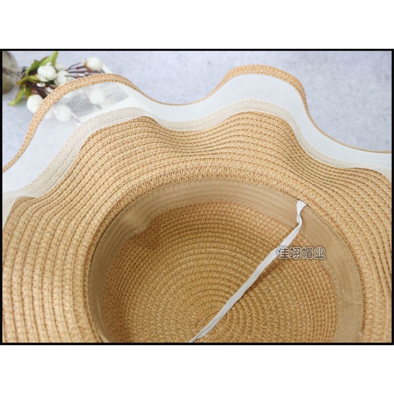 ฺB058 [พร้อมส่งจากไทย] หมวกบักเก็ต ปีกกว้าง สำหรับผู้หญิง ราคา ถูกที่สุด ดีลบีเคเค แกลเลอรีภาพที่ 5