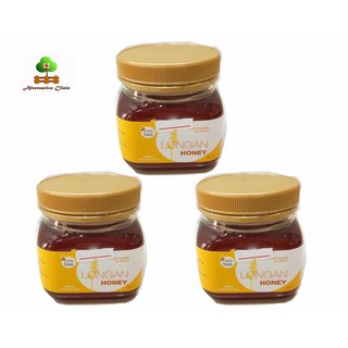 ฟอร่า บี น้ำผึ้งจากดอกลำไย 100% 250 กรัม 3 กระปุก Longan Honey fresh &amp; natural 100% 250 grams 3 pots