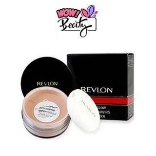 แป้งฝุ่นเรฟลอน 43g Revlon Touch &amp; Glow Extra Moisturizing Face Powder แป้งฝุ่นโปร่งแสง