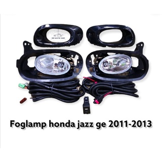 ไฟตัดหมอก jazz ge 2011 2012 2013 สปอร์ตไลท์ ฮอนด้า แจ๊ส foglamp honda jazz ge 2011 no top