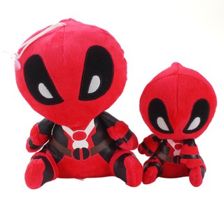 ตุ๊กตา Deadpool ผ้ากํามะหยี่ขนนิ่ม ขนาด 15-18 ซม. ของเล่นสําหรับเด็ก วันเกิด