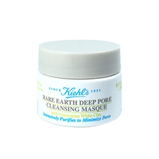 มาส์กหน้า Kiehls Rare Earth Deep Pore Cleansing Masque 14 mL.