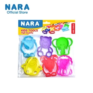 NARA Kids Tools แม่พิมพ์พลาสติก สำหรับดินน้ำมัน ดินเบา แป้งโดว์ โฟมปั้น ดินปั้นทุกชนิด (เลือกชุด)
