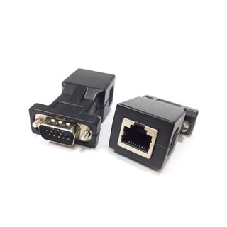 ตัวแปลง VGA extender เป็นสาย LAN VGA to LAN VGA to RJ45ตัวเมีย