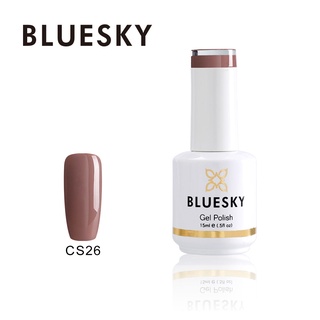 สีเจล Bluesky gel polish CS26 สีน้ำตาล