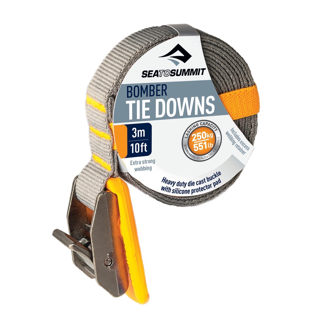 SEA TO SUMMIT BOMBER TIE DOWN 3M/10FT สีส้ม