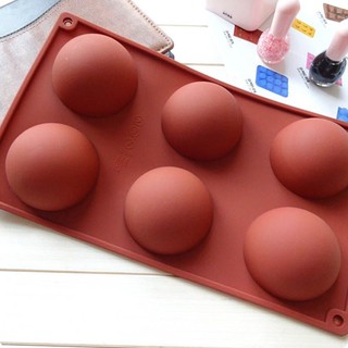 พิมพ์ซิลิโคน หลุม 6 ช่อง silicone mold