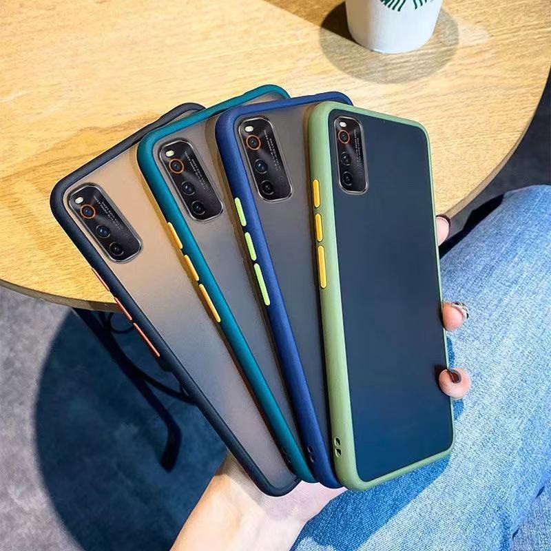 [พร้อมส่งจากไทย ตรงรุ่น] ขอบสีหลังด้าน ปุ่มสีผิวด้าน Case Vivo Y31 2021 เคส Vivo Y31 2021 ขอบนิ่มหลังแข็ง 025