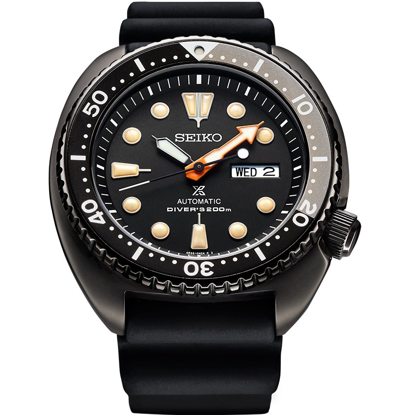 SEIKO Prospex Automatic Black Series "Ninja Turtle"นาฬิกาข้อมือชาย รุ่น SRPC49J1