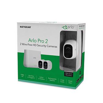 Arlo Pro2 (VMS4230P) Smart Security System with 2 Cameras
