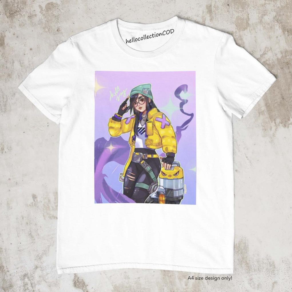 Valorant - เสื้อยืดเกม Kill Joy v3 มีเอกลักษณ์เฉพาะตัวและสวยสุดๆ