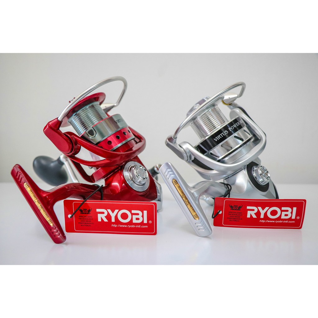 รอกตกปลา Ryobi Virtus Power 2020 รอกตกปลาสุดคุ้ม ของแท้ สีบรอนเทา