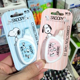 เทปลบคำผิด M&G ลายสนูปปี้ ยาว 6 เมตร กว้าง 5 มม.ลิขสิทธิ์ Snoopy แท้ รุ่น SCT11877 correction tape