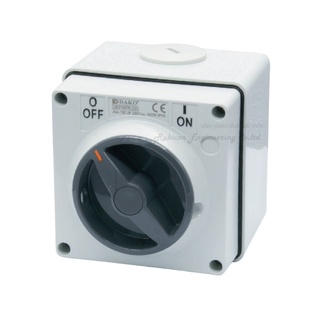 "DAKO" DKF56SW-220 สวิทช์ลูกบิดกันน้ำ 2P 20A 250V (WATERPROOF ROTARY SWITCH)
