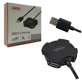 UNITEK, USB HUB USB2.0 4-Port Hub รหัส Y-2178