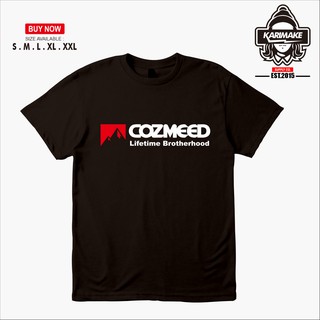 เสื้อยืด ลาย Cozmeed Lifetime Outdoor DistroSize S-5XL