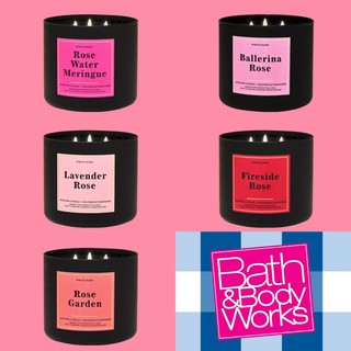 เทียนหอม ROSE in BLACK collection ของ Bath and Body Works