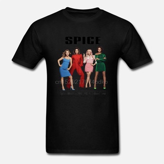 เสื้อยืดผ้าฝ้าย พิมพ์ลาย Spice World UK Ireland Tour Reunion 2 OCjckm11GAkffp63