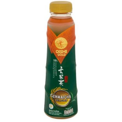 ส่งฟรี  OISHI GOLD GENMAICHA DELIGHT โออิชิ โกลด์ เกนไมฉะ ขนาด 400ml ยกแพ็ค 6ขวด สูตรหวานน้อย LOW SUGAR     ฟรีปลายทาง