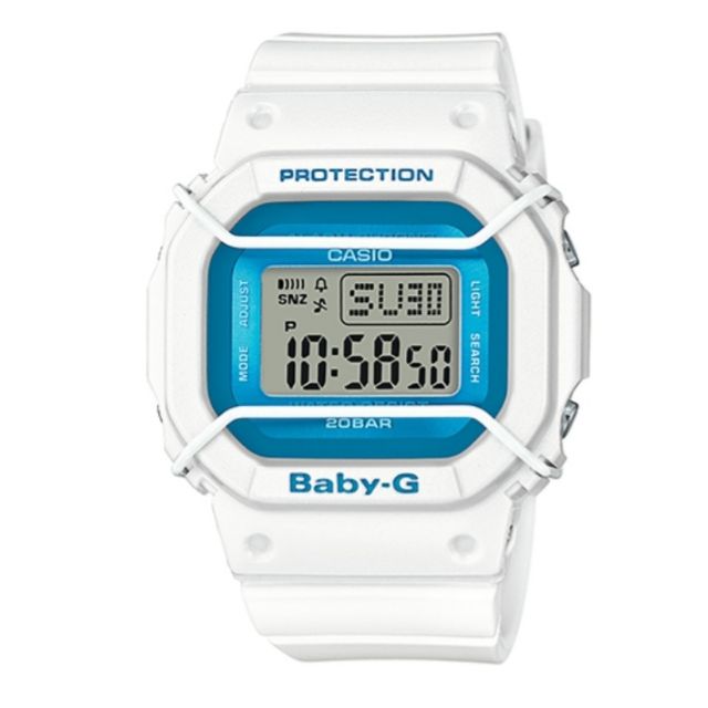 BABY-G BGD-501FS-7. สีขาว COLOUR . กันน้ํา. คุณภาพเรซิ่น
