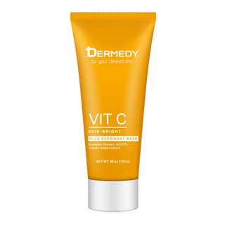 DERMEDY VIT C PLUS OVERNIGHT MASK 80g. เดอร์มีดี วิตซี พลัส โอเวอร์ไนท์ มาสก์ 80ก.