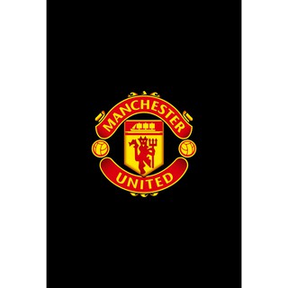 โปสเตอร์ Manchester United แมนเชสเตอร์ยูไนเต็ด Manu MUFC แมนยู Red Devils Poster Manutd ฟุตบอล Football ของขวัญ