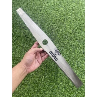 ใบมีดตัดข้าว แบบมีฟัน ตราเพชร 18" 20" 22" นิ้ว ทำจากเหล็กใบเลื่อยแท้100%ลับคมได้