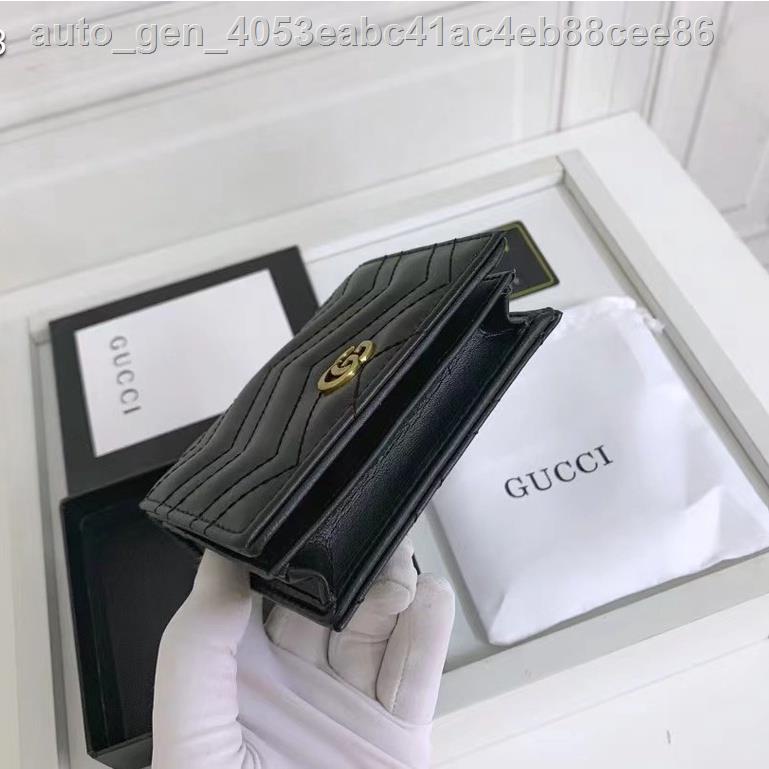 Ready to ship GUCCI Original High Quality Wallet GG Marmont Collection