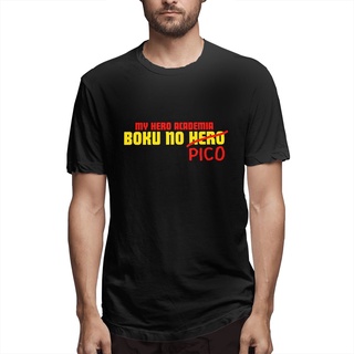 เสื้อยืดแขนสั้น ผ้าฝ้ายแท้ พิมพ์ลาย Boku No Pico Not Boku No Hero Academia Henanime สไตล์คลาสสิก สําหรับผู้ชาย