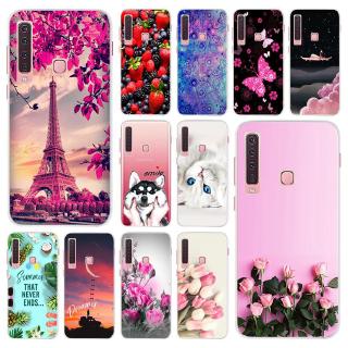 tpu เคสโทรศัพท์แบบนุ่มป้องกันการกระแทกสําหรับ samsung galaxy a 9 2018 a 920 a 960 f 6 . 3 นิ้ว