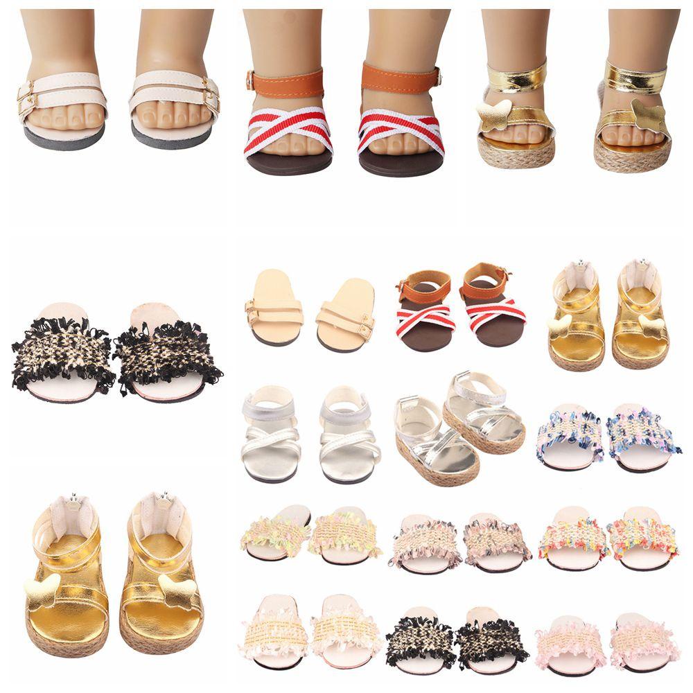 Pearlth รองเท้าแตะชายหาด ขนาด 18 นิ้ว 43 ซม. สําหรับตกแต่งบ้านตุ๊กตา - รูปที่ 4