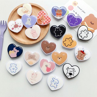 [🇹🇭ส่งจากไทย] Griptok รุ่น Cute Heart2 แหวนจับมือถือ Popsockets