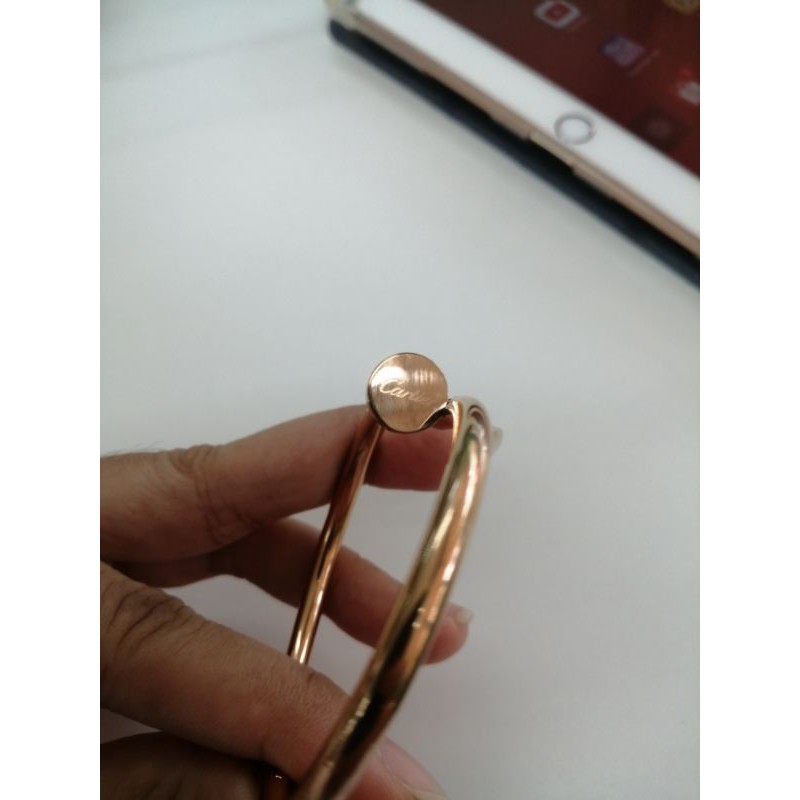 กำไลคาร์เทียร์​ cartier สีrose gold
