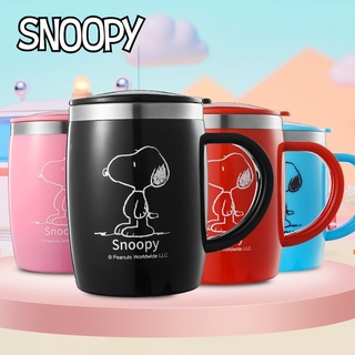 กระบอกน้ำ Snoopyถ้วยฉนวนกันความร้อนถ้วย304แก้วมัคสแตนเลส