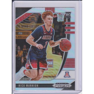 [Panini Prizm] [Draft Picks]  Nico Mannion Sliver Prizm RC Card