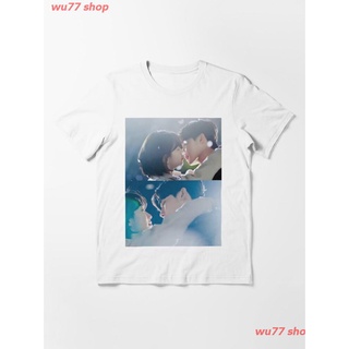 New While You Were Sleeping Essential T-Shirt เสื้อยืดพิมพ์ลาย ดผ้าเด้ง คอกลม cotton ความนิยม discount Unisex