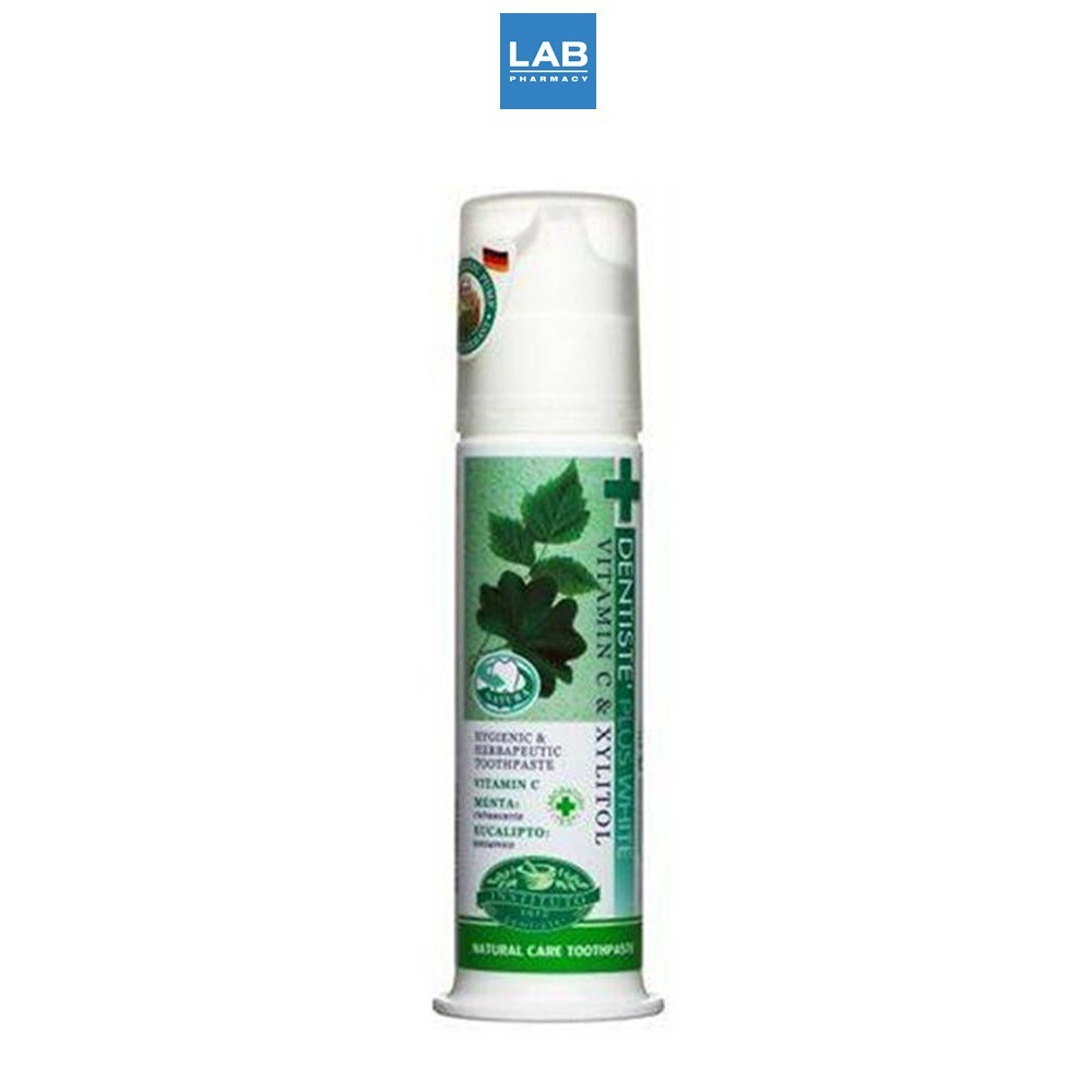 Dentiste Tooth Paste Plus White Original (Pump) 120 g. -  เดนทิสเต้ ยาสีฟันลดแบคทีเรียขณะนอนหลับ แบบ