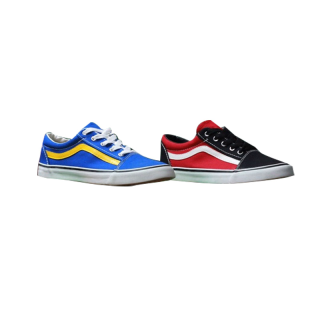 V7 รองเท้า ผ้าใบ Mashare ทรงคล้ายแวน โอสคูล vans old skool มี เก็บปลายทาง 37-44