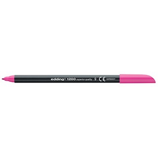 edding 1200 : ปากการะบายสี (ชมพู)