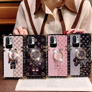 เคสโทรศัพท์มือถือ ลายการ์ตูนหมี สําหรับ redmi 9T 9A 9C redmi 9 10C xiaomi poco M3 poco X3 pro poco M4